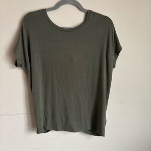 Express Olive Short Sleeve Tee